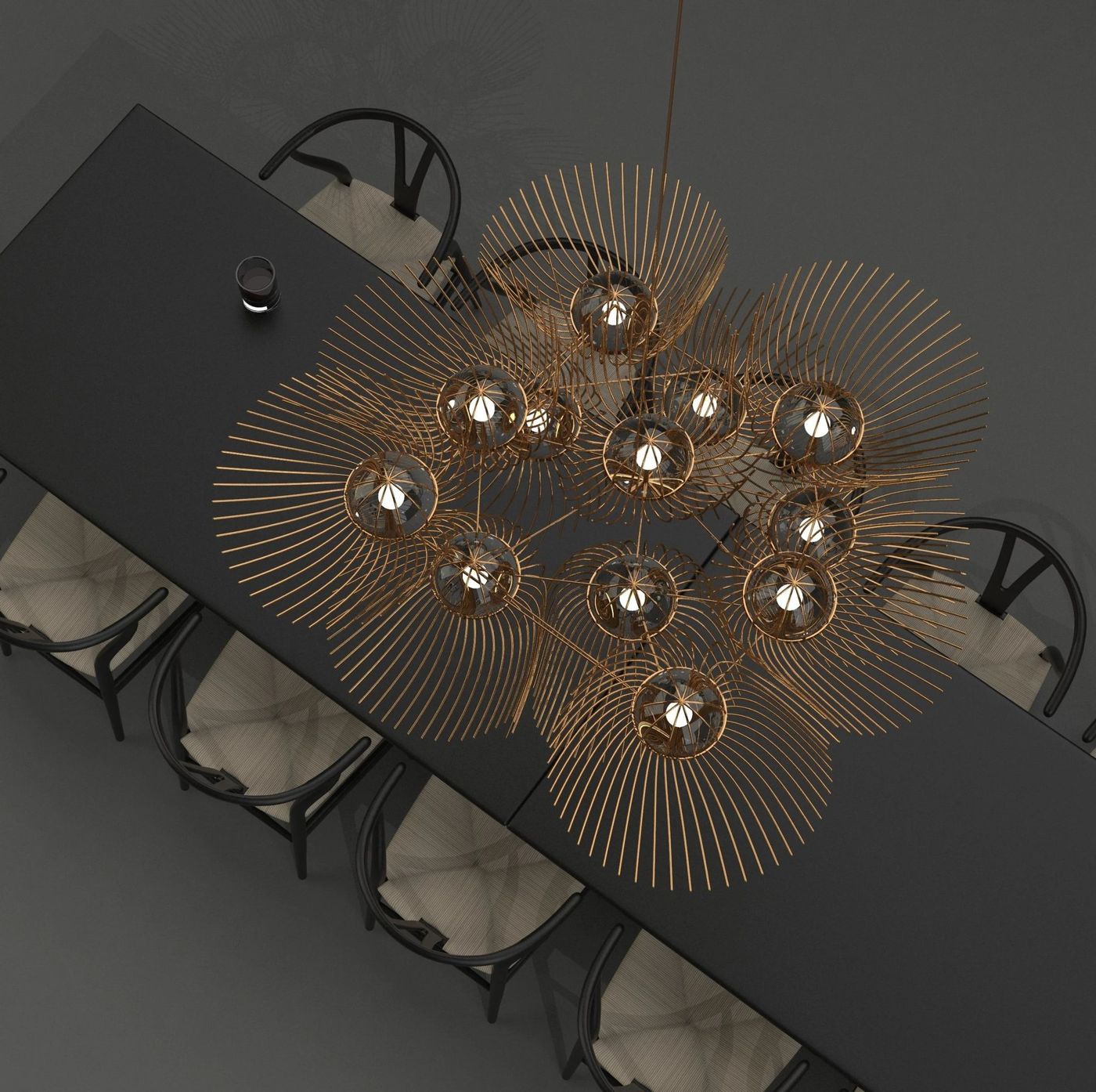 Magnetic Light, Pendant light fixture